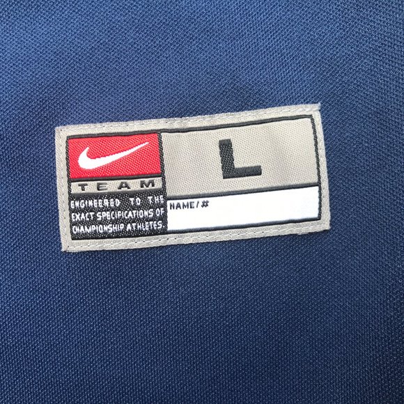 Nike Young Boys Short Sleeve Jersey Tee Shirt Blue - Picture 4 of 6